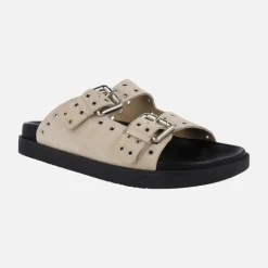 Sandalias bio Dara con hebillas y remaches
