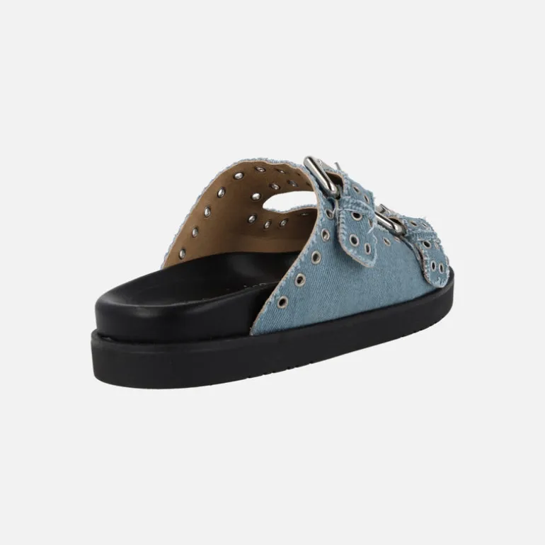Sandalias bio Dara con hebillas y remaches