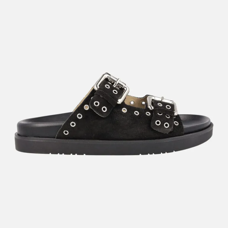 Sandalias bio Dara con hebillas y remaches