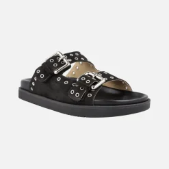 Sandalias bio Dara con hebillas y remaches