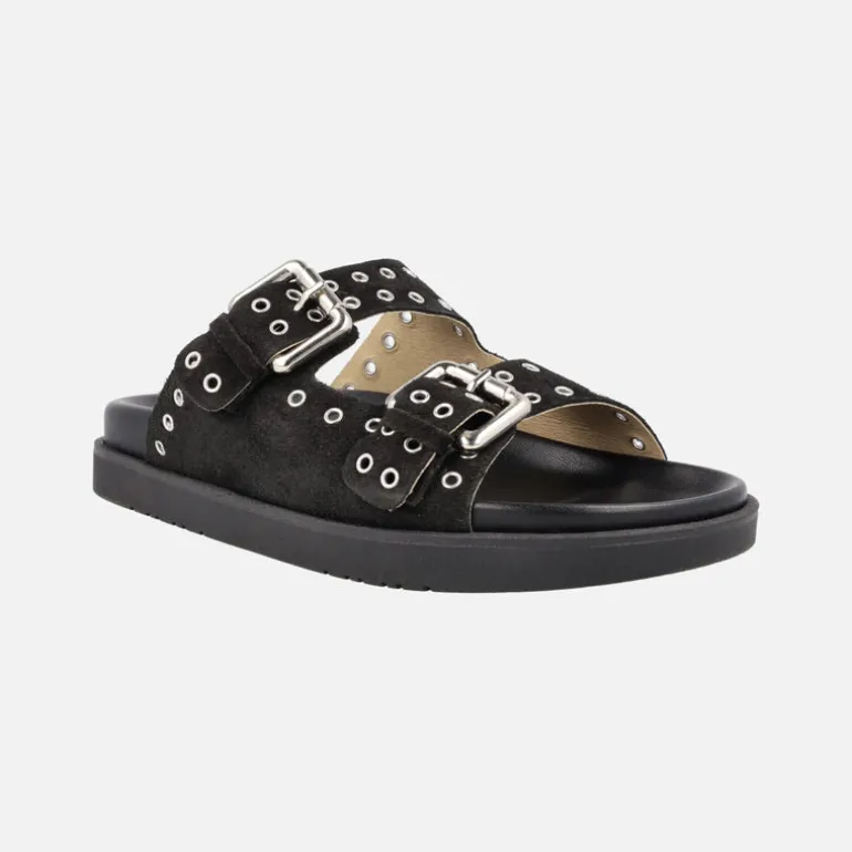 Sandalias bio Dara con hebillas y remaches