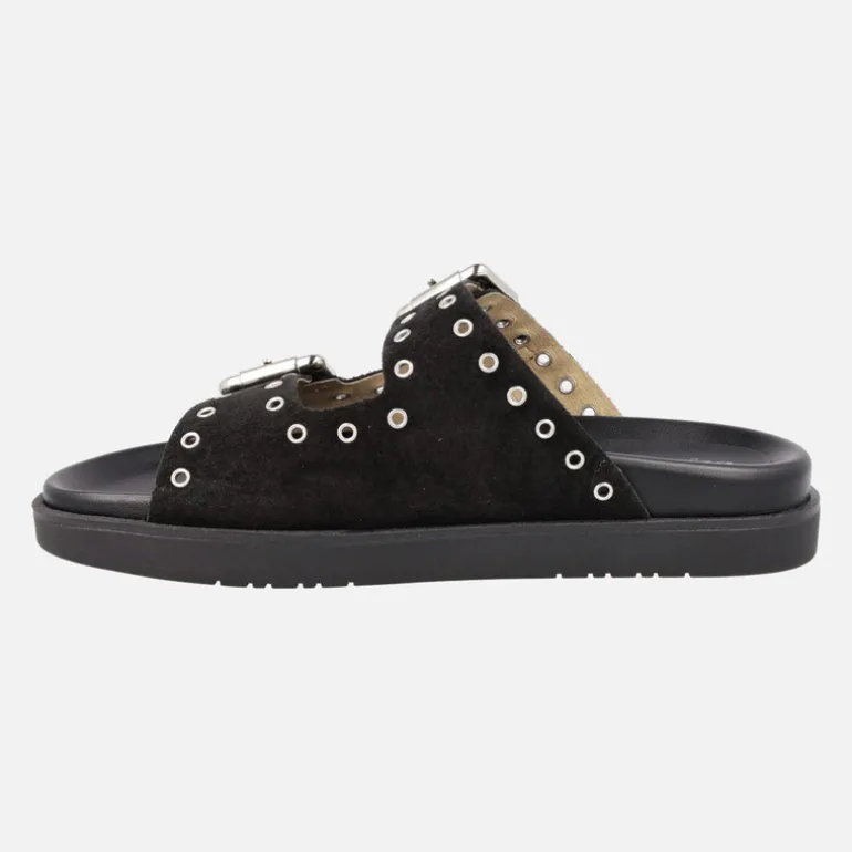 Sandalias bio Dara con hebillas y remaches