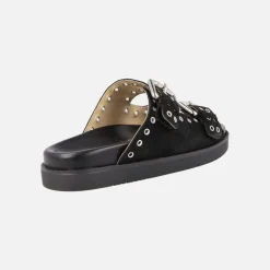 Sandalias bio Dara con hebillas y remaches