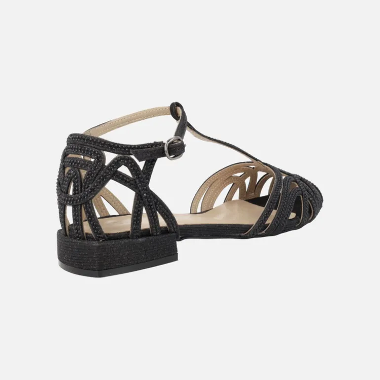 Sandalias cangrejeras con detalles de pedreria