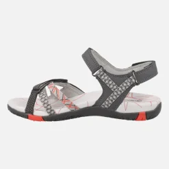 Sandalias Chiruca para mujer con cierre de velcros Valencia 18 gris