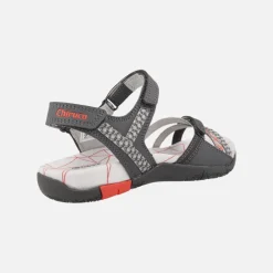 Sandalias Chiruca para mujer con cierre de velcros Valencia 18 gris