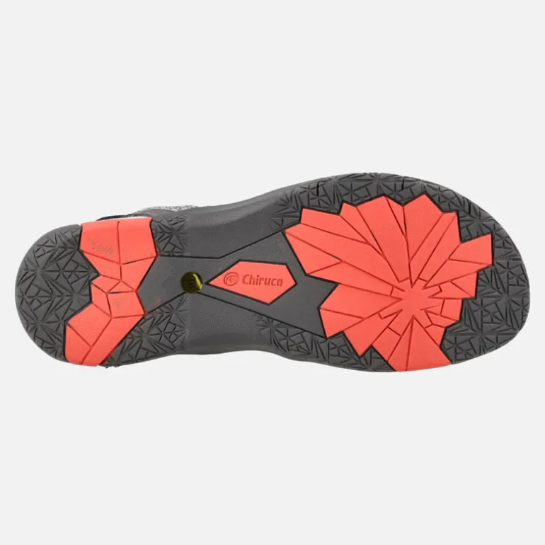 Sandalias Chiruca para mujer con cierre de velcros Valencia 18 gris