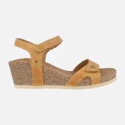 Sandalias con cuña y cierre de velcro Panama jack Julia Basics