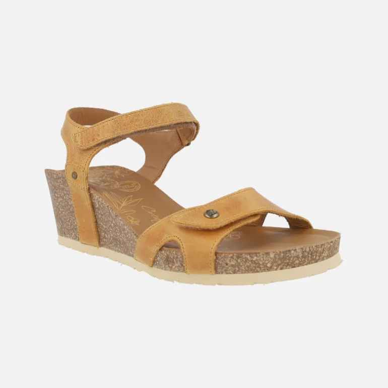 Sandalias con cuña y cierre de velcro Panama jack Julia Basics