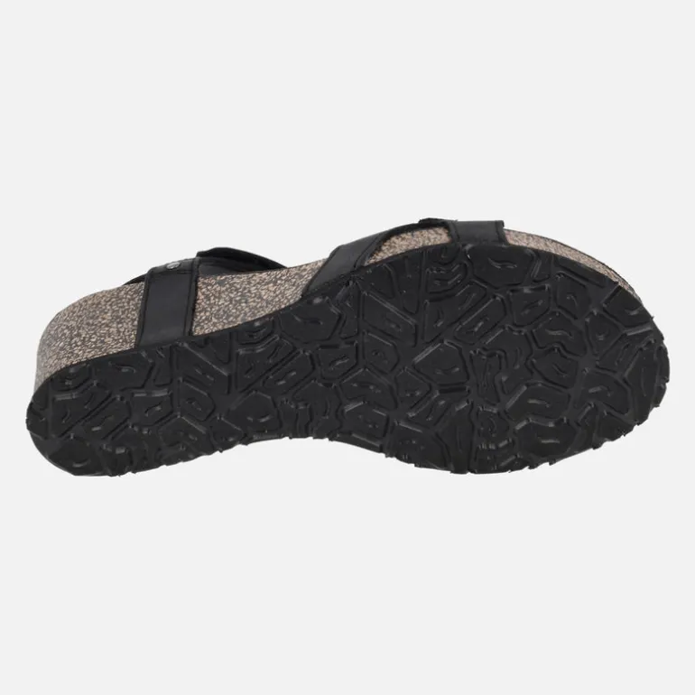 Sandalias con cuña y cierre de velcro Panama jack Julia Basics