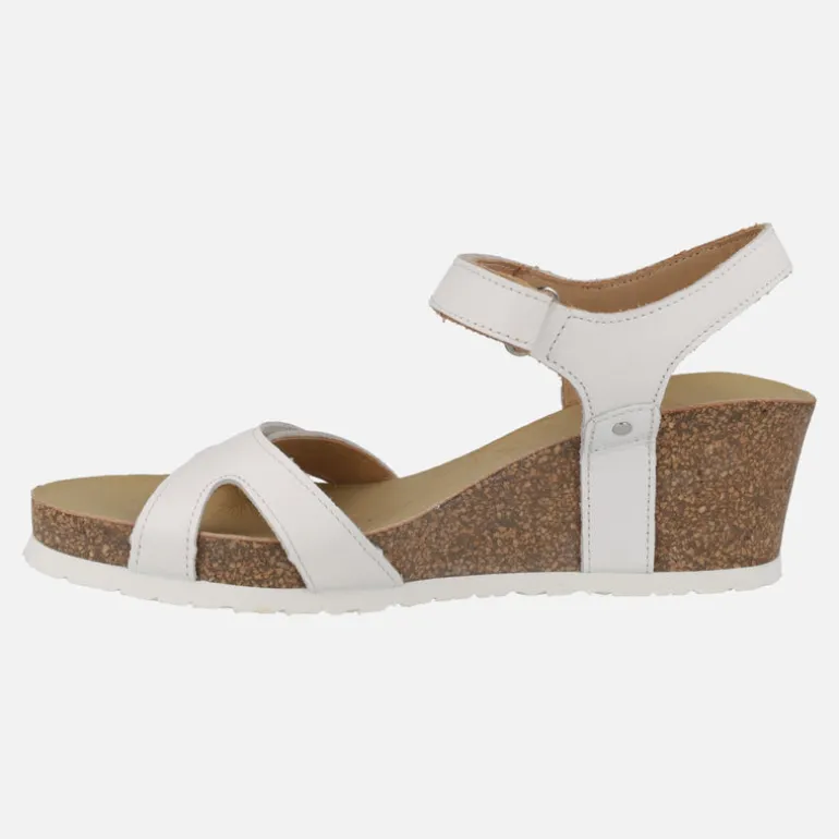 Sandalias con cuña y cierre de velcro Panama jack Julia Basics