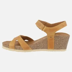 Sandalias con cuña y cierre de velcro Panama jack Julia Basics