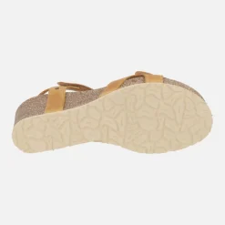 Sandalias con cuña y cierre de velcro Panama jack Julia Basics