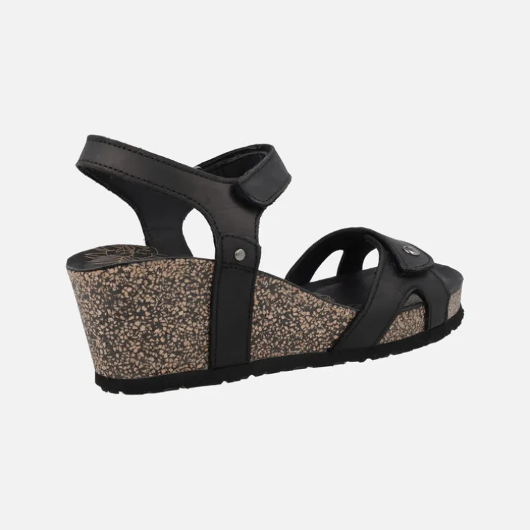 Sandalias con cuña y cierre de velcro Panama jack Julia Basics