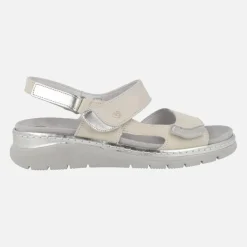 Sandalias confort con plantillas extraíbles y cierre de velcros