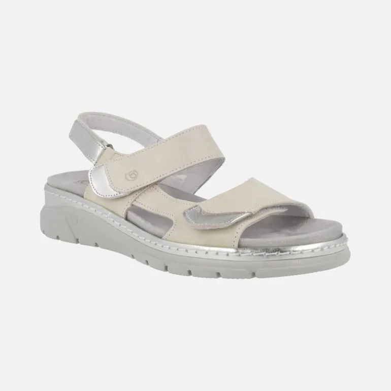 Sandalias confort con plantillas extraíbles y cierre de velcros