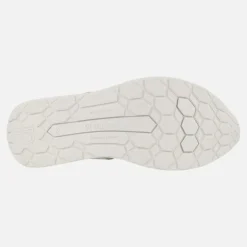 Sandalias confort en piel charol con cierre de velcro