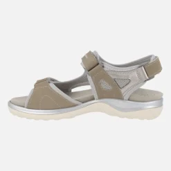 Sandalias confort estilo senderismo con cierre de velcro