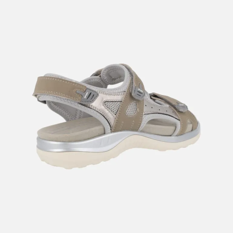 Sandalias confort estilo senderismo con cierre de velcro