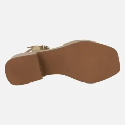 Sandalias de ante color camel Wisconsin