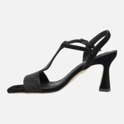 Sandalias de ante con cobertura de strass Filipos