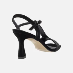 Sandalias de ante con cobertura de strass Filipos