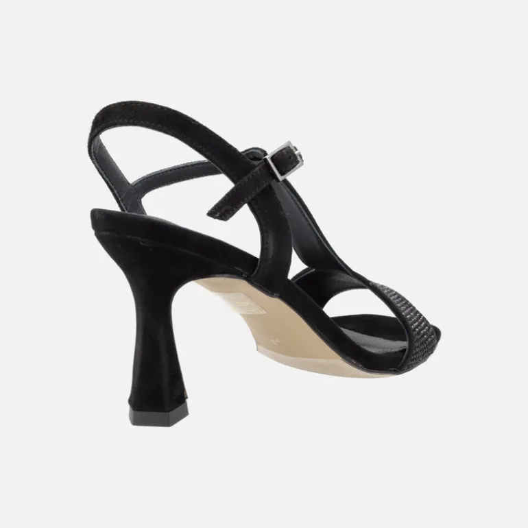 Sandalias de ante con cobertura de strass Filipos