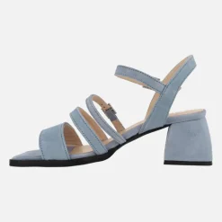 Sandalias de ante de tiras con hebillas Alpe Dolly