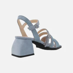 Sandalias de ante de tiras con hebillas Alpe Dolly