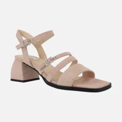 Sandalias de ante de tiras con hebillas Alpe Dolly