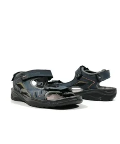 Sandalias de nobuck con cierre de velcro