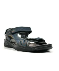Sandalias de nobuck con cierre de velcro