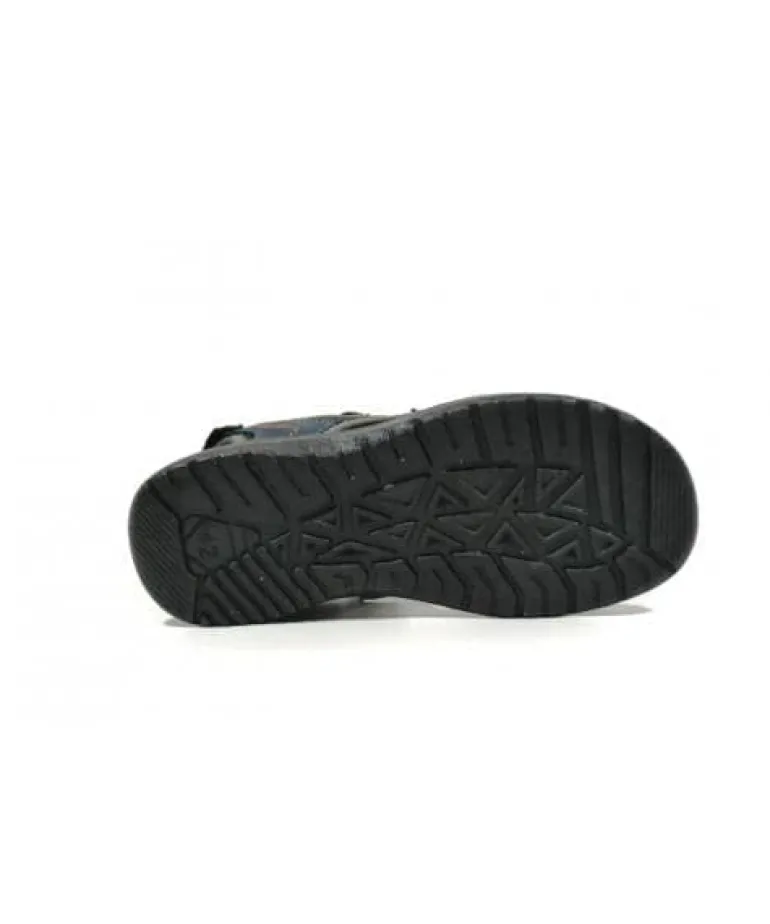 Sandalias de nobuck con cierre de velcro