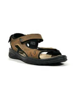 Sandalias de nobuck con cierre de velcro