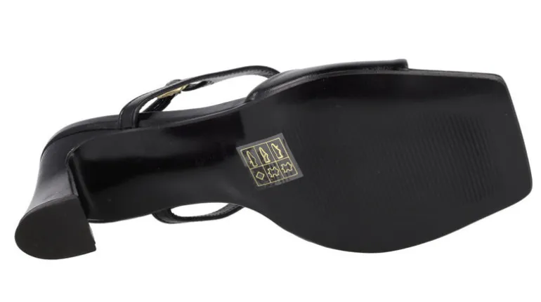 Sandalias de piel Alexia con pulsera al tobillo