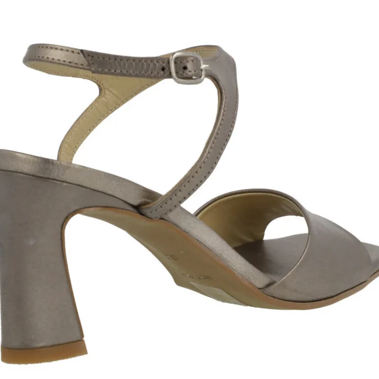 Sandalias de piel Alexia con pulsera al tobillo