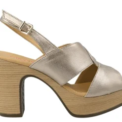 Sandalias de piel Arbórea con tacón y plataforma