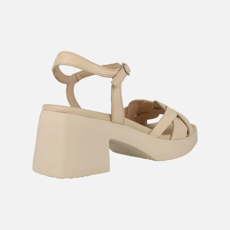 Sandalias de piel beige Catalina natural