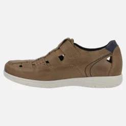 Sandalias de piel cerradas para hombre Fluchos