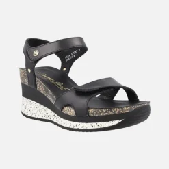 Sandalias de piel con cierre de velcro Nica Sport