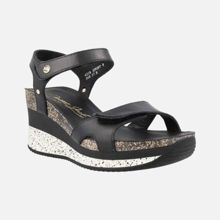Sandalias de piel con cierre de velcro Nica Sport