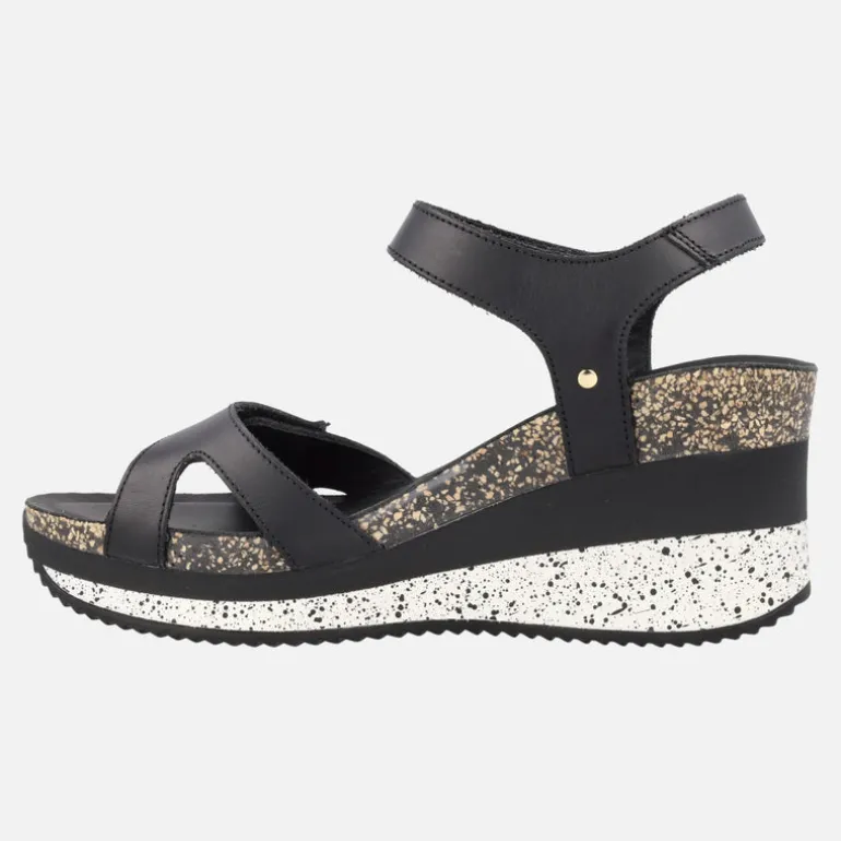 Sandalias de piel con cierre de velcro Nica Sport