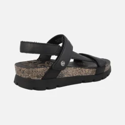 Sandalias de piel con cierre de velcros Selma