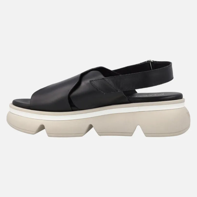 Sandalias de piel con cierre de velcro Picerno