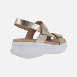 SANDALIAS DE PIEL CON CIERRE DE VELCRO PANAMA JACK NOOR SHINE