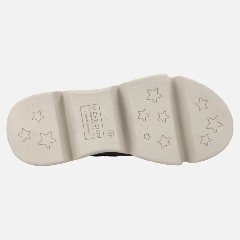 Sandalias de piel con cierre de velcro Picerno
