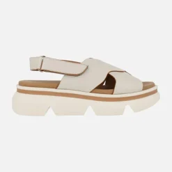 Sandalias de piel con cierre de velcro Picerno