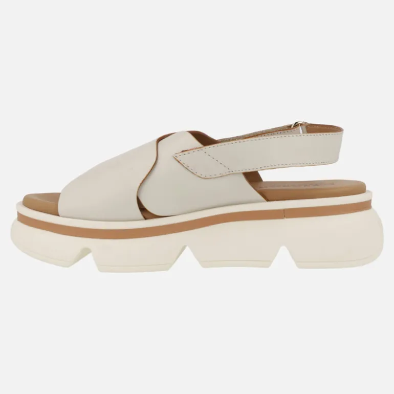 Sandalias de piel con cierre de velcro Picerno