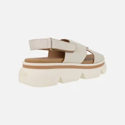 Sandalias de piel con cierre de velcro Picerno