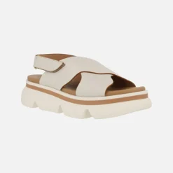 Sandalias de piel con cierre de velcro Picerno